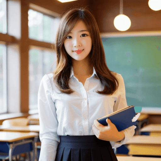 女教師