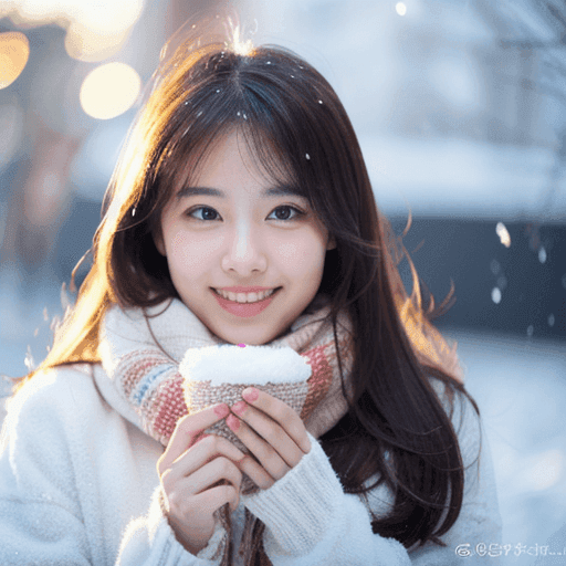 冬の女性
