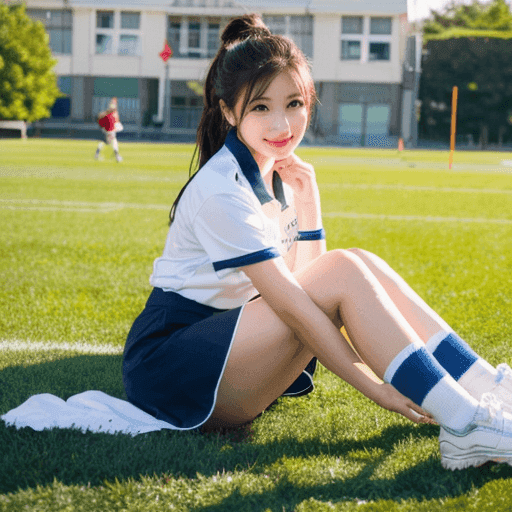 体操服の女性
