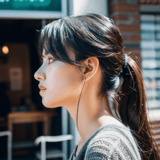 少しイラだっている女性