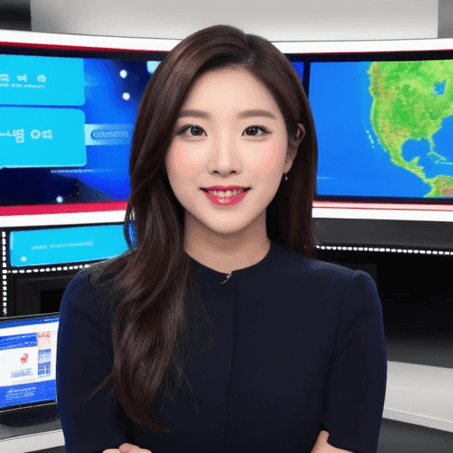 女子アナ風美女