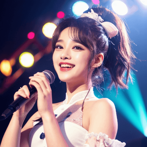 アイドル風の女性