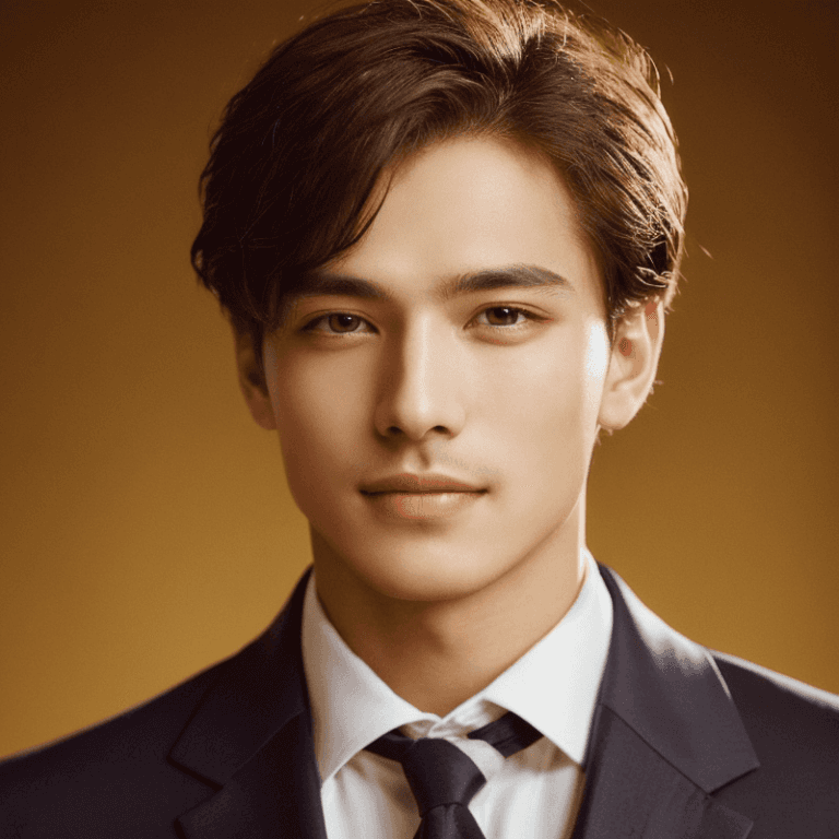 スマートな男性