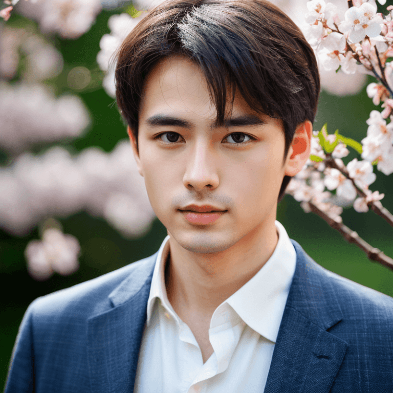 新入社員の男性