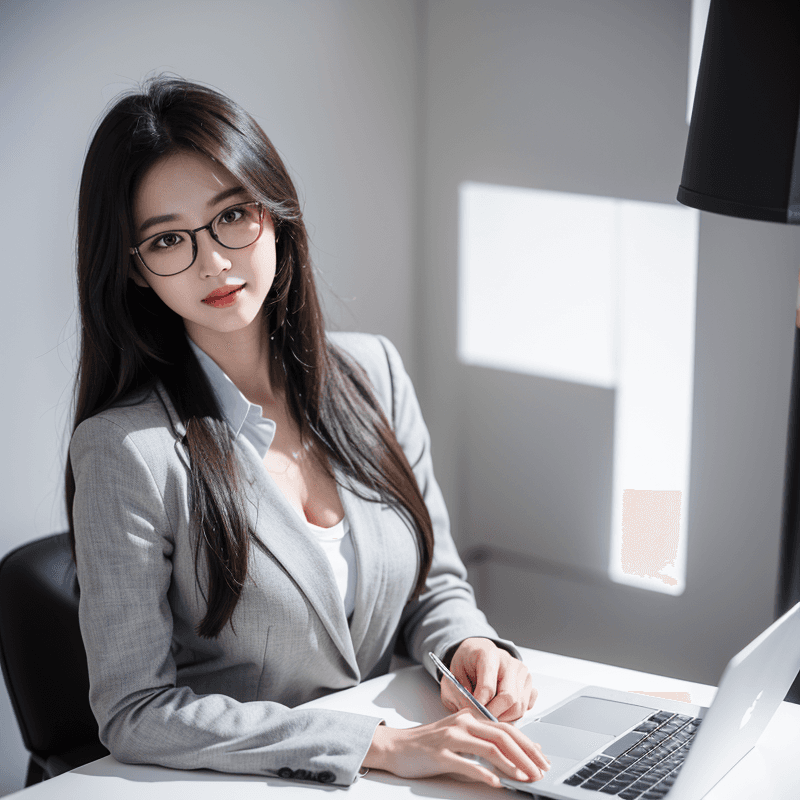 セクシーなOL風美女