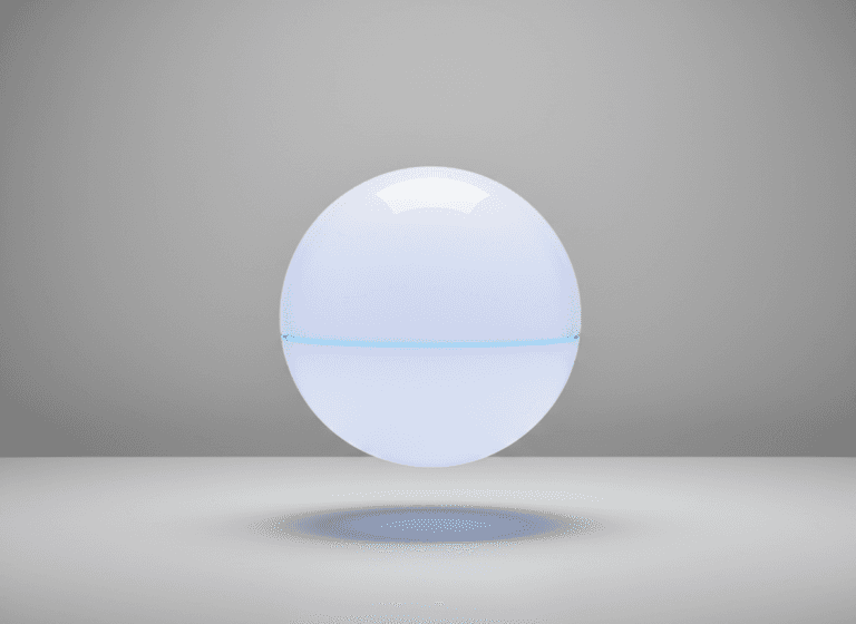 ミニマルAIオーブのプロダクト写真