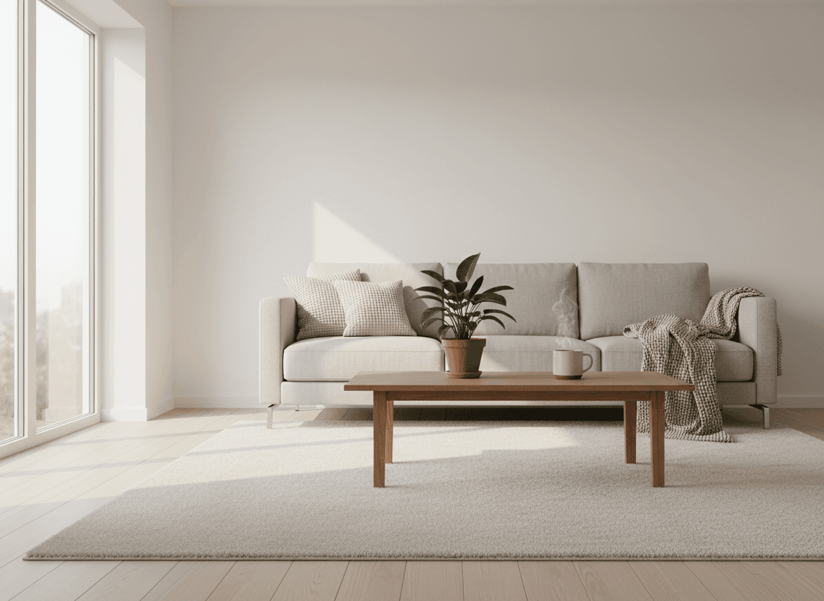 Nordic Interior: Soft Winter Morning Light Prompts