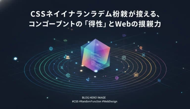 CSSネイティブランダム関数が変える、コンポーネントの「個性」とWebの表現力