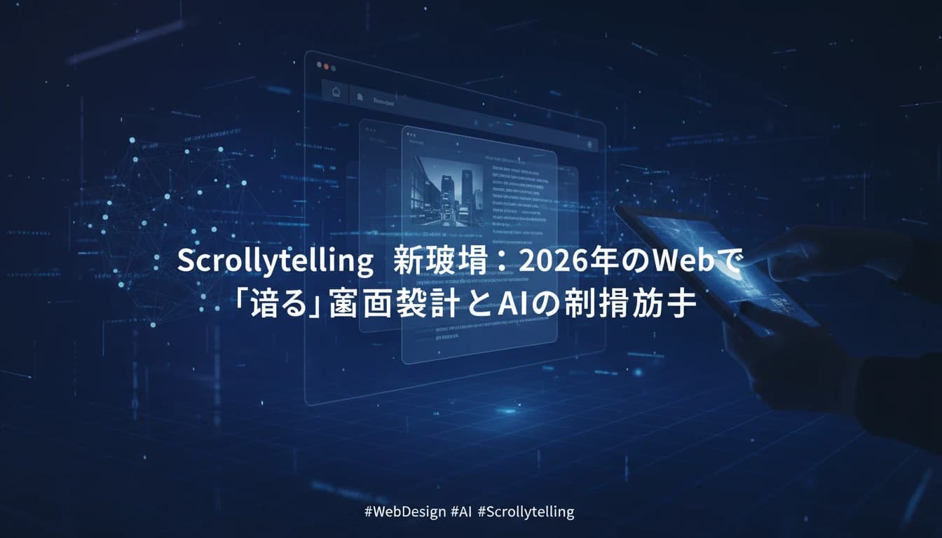 Scrollytelling 2026年作例：AIとCSS標準で作るプロンプト実例