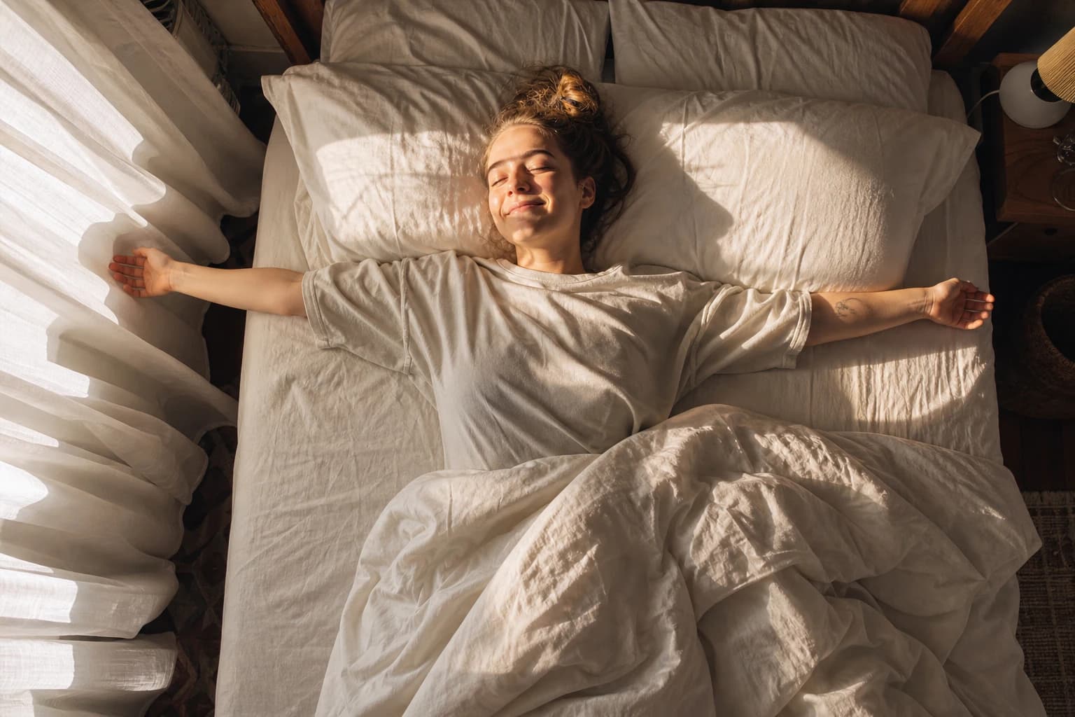 Despertar matutino cenital – prompt generado con IA
