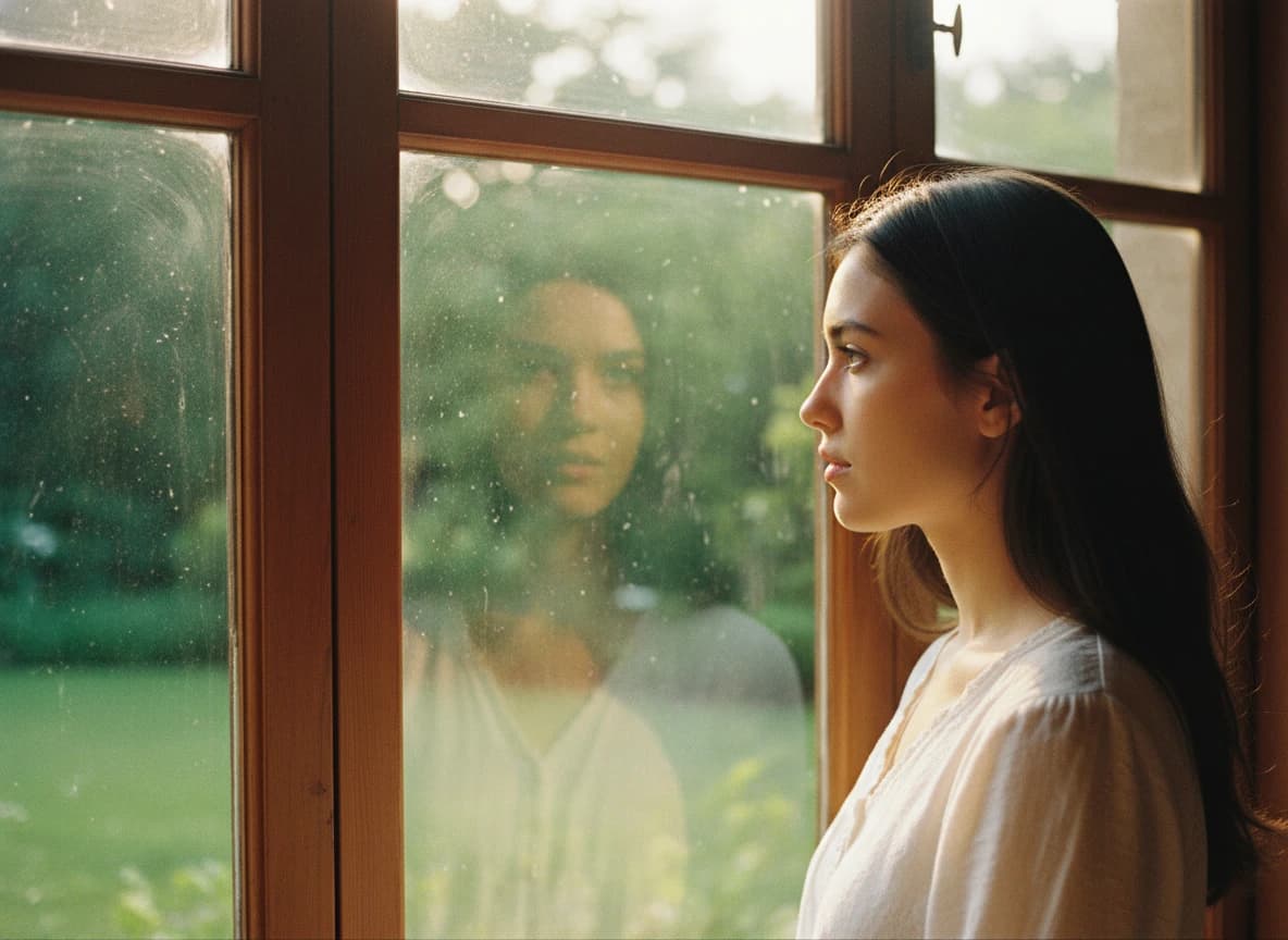 Cinematic Window Portrait – AI-Generated Image Prompt