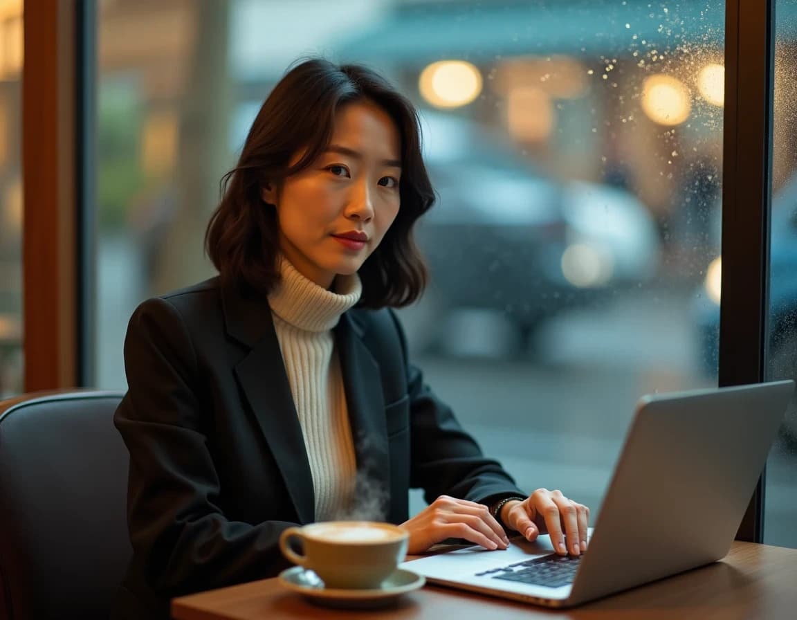 Rainy Notes — A Desk by the Window