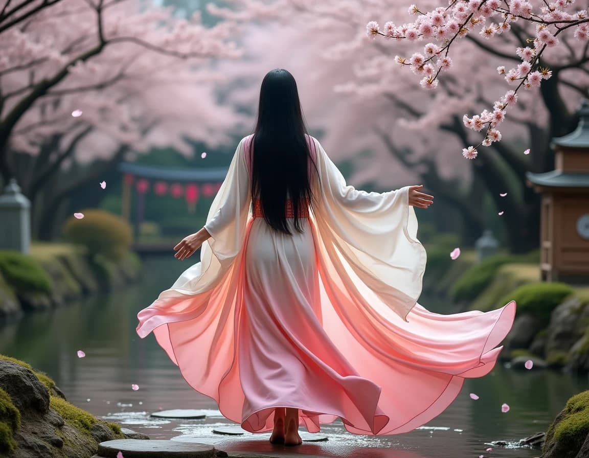 Feathers in the Spring Breeze — A Celestial Dance