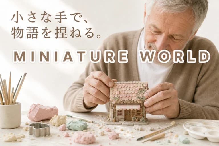 小さな手で、物語を捏ねる。