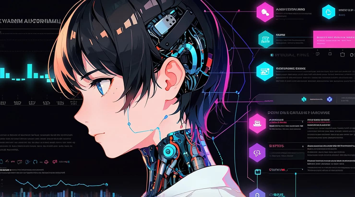 AIを感じる男性