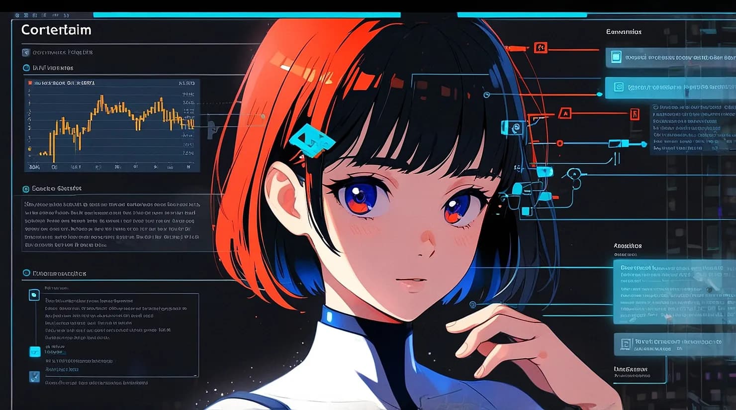 AIを感じる女性