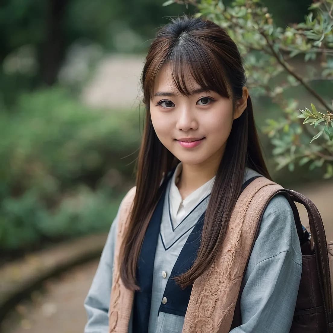 日本人の女子大生