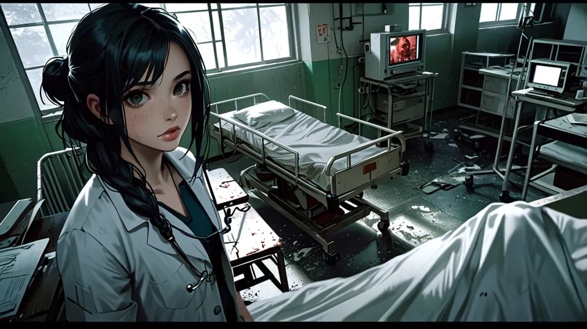廃病院の女医