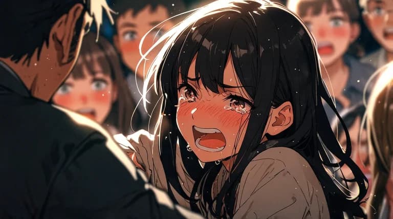 誹謗中傷に立ち向かう少女