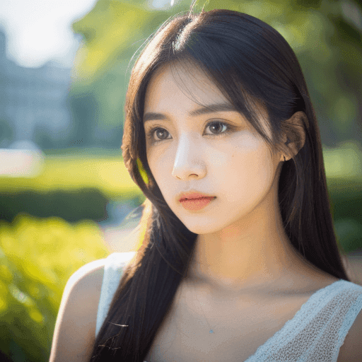 寂しそうな女性