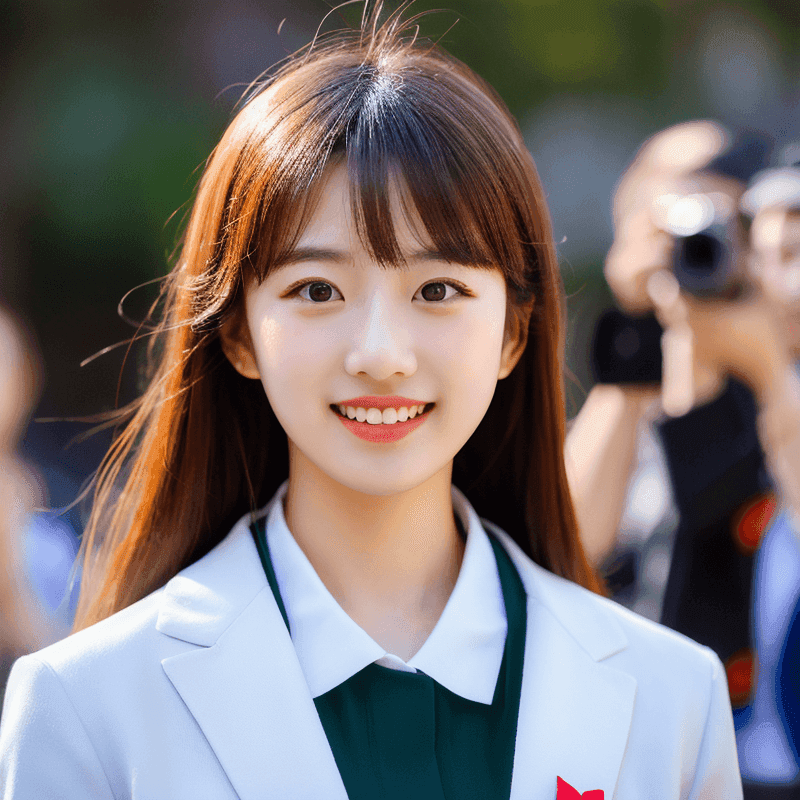 新たな門出を迎える学生