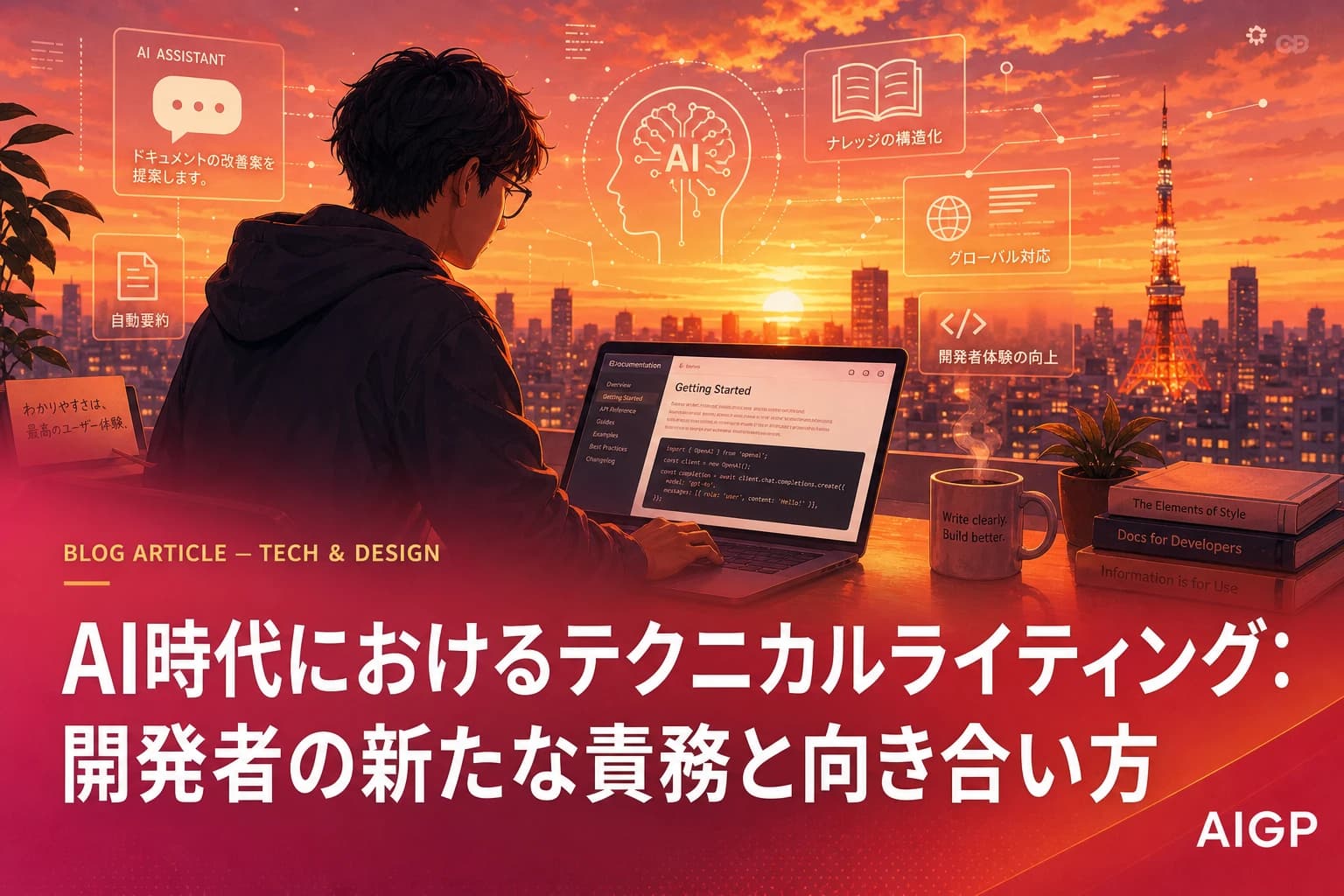 AI時代におけるテクニカルライティング:開発者の新たな責務と向き合い方