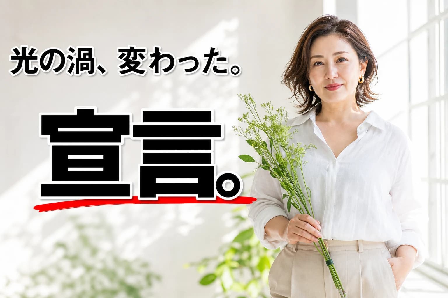 光の渦、変わった。
