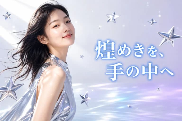 煌めきを、手の中へ