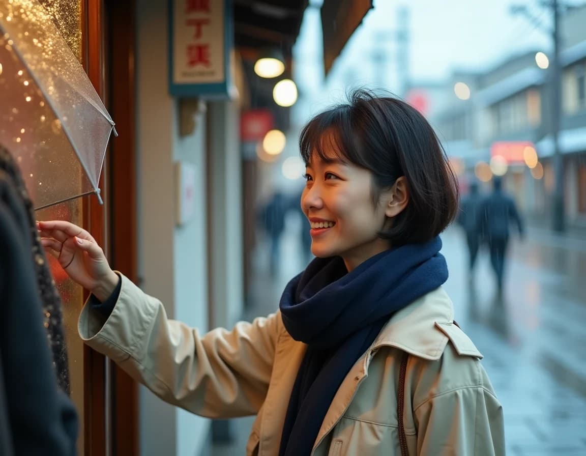 Raindrops on the Shopfront — Choosing an Umbrella